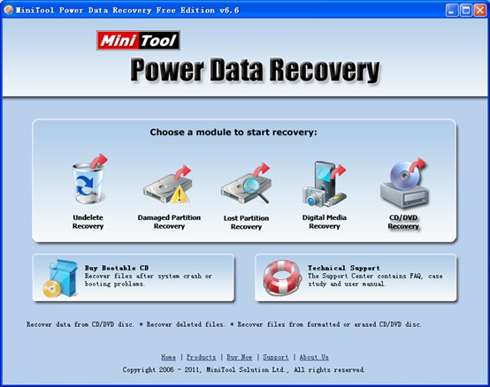 Free recovery software for CD